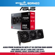 ASUS PRIME Radeon RX 9070 XT OC Edition 16GB GDDR6 Graphic Card