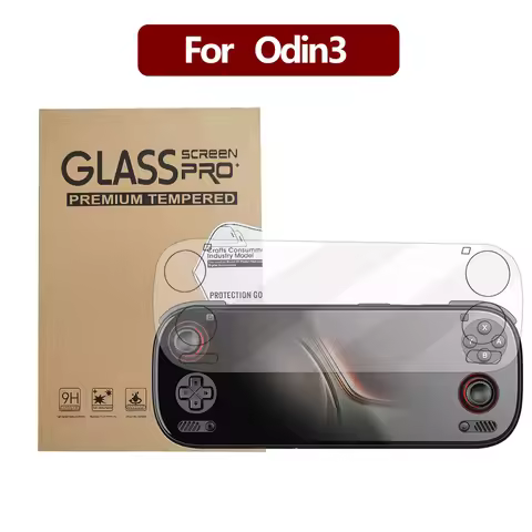 3 Pack Screen Protector for AYN Odin 3 Odin3 Soft PET Film Cover Anti-Fingerprint HD Clear Flexible 