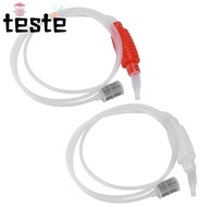2pcs Homebrew Transfer Hose, Plastic Manual Pump Liquid Siphon Tube, Durable With Filter Brewing Equ