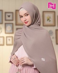 NUNUH SKYLINE OMBRE ผ้าพันทูโทนอัดพลีท ผ้าคลุมผมฮีญาบมุสลิม