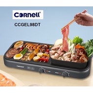 Cornell table top grill with hotpot CCG-EL98DT