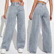 Women's Straight Leg Denim Jeans Y2k