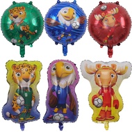 World Cup Balloon Football balloon Sports Day Balloons Mascot Balloon Aluminum Balloon Cartoon ballo