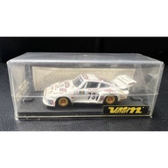 [Ready Stock] Velle 1/43 Porsche 935 Le Mans 1979 Racing Model, No. 73 Racing Car, White Body with Y