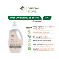 Nước Lau Sàn Hữu Cơ Bồ Hòn ECOCARE 1L Kết Hợp Tinh Dầu Thiên Nhiên Cam Sả Khử Mùi Đuổi Muỗi