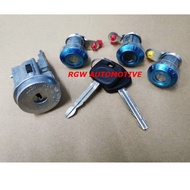 TOYOTA AVANZA F601 / F602 DOOR KEY LOCK SET / PINTU DOOR KEY LOCK WITH 2 KEY TAIWAN 100 % NEW