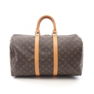 LOUIS VUITTON Keepall45 手提包 M41428 Monogram 帆布 棕色 二手 中性 LV