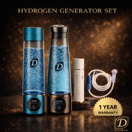 Hydrogen Water Bottle DEEBUA H6/H8 + Skin Care Spray + Inhaler Set