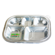 [CHÍNH HÃNG] Khay ăn trẻ em inox 304 Kim Hằng KHG9200