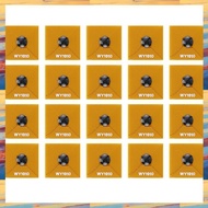 [L M Q N] 20pcs RFID  Tags, 13.56MHz ISO14443A Flexible Electronic Labels for Secure Transactions an