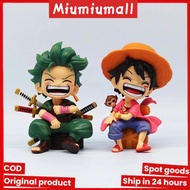 One Piece Luffy Zoro Nika Action Figure Q version mini Anime Figure Cosplay Action Figure