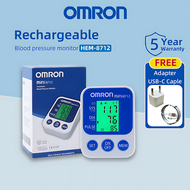 OMRON Rechargeable Digital Blood Pressure Monitor Portable Smart Voice BP Monitor For Home