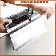 Edge cutting grinding table stand - Edge jig for 45 degree angle cutting machine