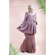 baju mengandung/baju raya ibu mengandung size L preloved (bungasunti melati)