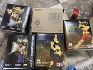 聖衣神話 魂限 一套 五子 黃金色 gold bandai 聖衣神話 聖鬥士星矢 ex 2.0 青銅 最終 新生 聖衣 天馬 鳳凰 仙女 天龍 白鳥 星矢 一輝 紫龍 冰河 瞬 黃金 共5盒 龘