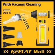 KEELAT 130000rpm Mini turbo Fan Portable Turbo Fan Strong wind kipas turbo fan Jet Fan Blower Blower