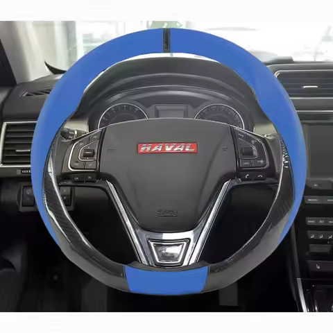 38CM Leather Car Steering Wheel Cover For Great Wall Haval H6 2024 H9 2024 H2 M6 Cool Dog Plus Owl D