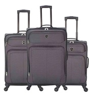 【Ready Stock】20/24/31"inch  Expandable Nylon Soft Case Anti-Scratch 4 wheels Hard Case Luggage bag(N