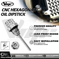 CNC Aluminum Oil Dipstick Filler Cap – Universal Engine Oil Dipstick
