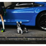 3D Receh 1 French Bulldog Dog64 1 Diorama Model Miniature Hot Wheels Diorama Diecast Hot Wheel MiniG