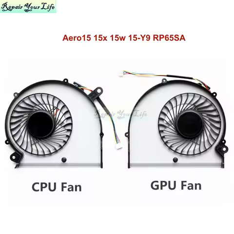 New Notebook PC Cooling Fan Cooler for Gigabyte Aero15 15X Aero 15W V8 X9 AERO14 RP64W Y9 BS5005HS-U
