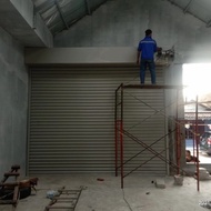 Rolling Door Pabrik Rolling Door Industri Otomatis Tebal Plat 1 mm