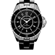 正品香奈兒 J12 CHANEL 黑色陶瓷  33mm 手錶 95成新