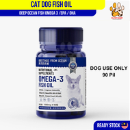 YSPET Abysmal Sea Norway Salmon Fish Oil OMEGA 3 DHA EPA Cat & Dog Supplements Minyak Ikan untuk Kuc