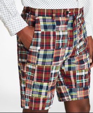 Brooks Brothers 拼布 日版 短褲 patchwork shorts pants
