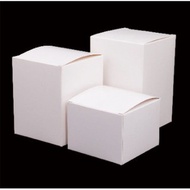 Combo of 300 white paper boxes size 7x7x5