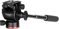 Koolehaoda Tripod Fluid Head Compact Video Head Pan Tilt Head with Arca-Type Plate for Compact Video