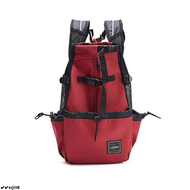 D✔ Hiking Pet Dog Carrier Travel Backpack Outdoor Ventilation Breathable Bicycle Motorcycle Outdoor