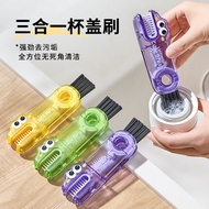 Three-in-One Water Tank Cap Cleaning Brush, Scratch Groove Cleaner, Multifunctional Bottle Cap Groov