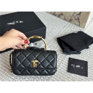 CHN277 Diamond Check Classic Style Dior Bag Style Black