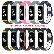 [HOT JUXXKWIHGWH 514] ซิลิโคนกีฬาวงสายสำหรับ Samsung Galaxy Fit 2 R220นาฬิกาสร้อยข้อมือเปลี่ยนสายนาฬิกาข้อมือ C Correa สำหรับ Samsung Galaxy Fit2วง