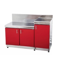 kitchen set royal lemari dapur meja rak kompor stainless tabung gas Lc