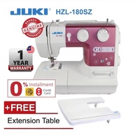 Juki HZL-180SZ Sewing Machine + Extension Table (100% Genuine Juki brand)