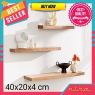 40x20x4CM Wall Mounted Shelf Minimalist Wall Shelf Multipurpose Shelf Multipurpose Hanging Shelf A39