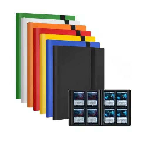 160 Pocket Game Collectible Cards Binder Album Large Trading Card Durable Protective Cover Holder PP