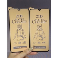 Samsung A60 A70 A70S A80 A90 A90 5G Ceramic Matte 21D Screen Guard Anti Radiation