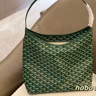 Goyard กระเป๋าผู้หญิงสะพายไหล่กระเป๋าถือใหม่สำหรับฤดูร้อนถุงช้อปปิงพิมพ์ลายกระเป๋าแบบหนีบแขนแฟชั่นท่องเที่ยวอเนกประสงค์2023ฤดูร้อน