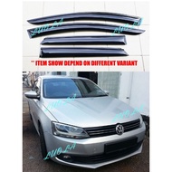 VOLKSWAGEN JETTA SEDAN 11Y-ABOVE ( SMALL 3" ) DOOR VISOR