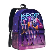 Hot Sale~Huntrix Kpop3D Three-Dimensional Starry Sky Bag Huntrix Elementary School Students Large-Ca