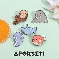ENAMEL PIN NGYSEA ANIMALS SERIES" BROOCH PIN / BROOCH / COUPLE PIN / AESTHETIC PIN / CUTE PIN / BUTT