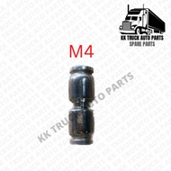 PENYAMBUNG HOSE UDARA NYLON HOSE CONNECTOR / AIR HOSE CONNECTOR / FITTING PU4 PU6 PU8 PU10 PU12 MM