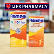 [PHARMATON] Multivitamin Capsule with Selenium Adult/Multivitamin Syrup with Lysine kids [EXP:02/202