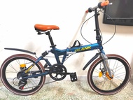 全新Brand New Bike小輪徑Glank22寸折疊變色龍版Bicycle摺合單車SHIMANO成人淑女兒童運動外賣單車禧瑪諾街車通勤單車
