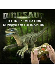 Juguete de dinosaurio de simulación eléctrico RC Jurassic World Control remoto Robot dinosaurios Velociraptor Walking Dragon