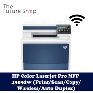 New Model HP Color LaserJet Pro MFP 4303dw Printer (5HH65A) - Wireless/Print/Scan/Copy/Auto Duplex/C