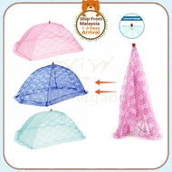 Baby Mosquito Net/Foldable Mosquito Netting/Kelambu Bayi/Newborn Barang Baby Kelambu Umbrella